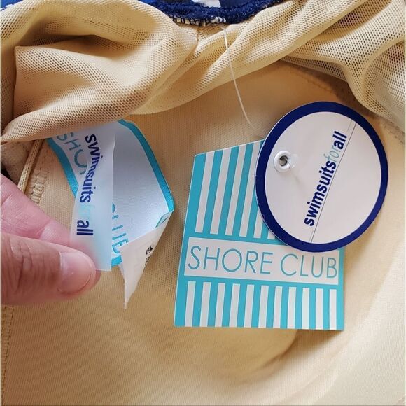 Swimsuits For All Shore Club Printed Tankini Top Size 20 - Picture 5 of 6